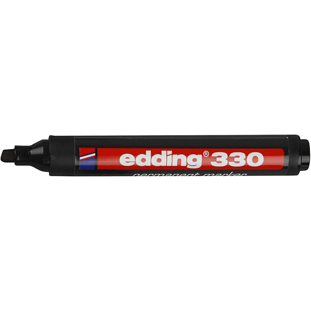 Edding 330 Marker, Strichstärke 1-5 mm, Schwarz, 1 Stk [HOB-25025]