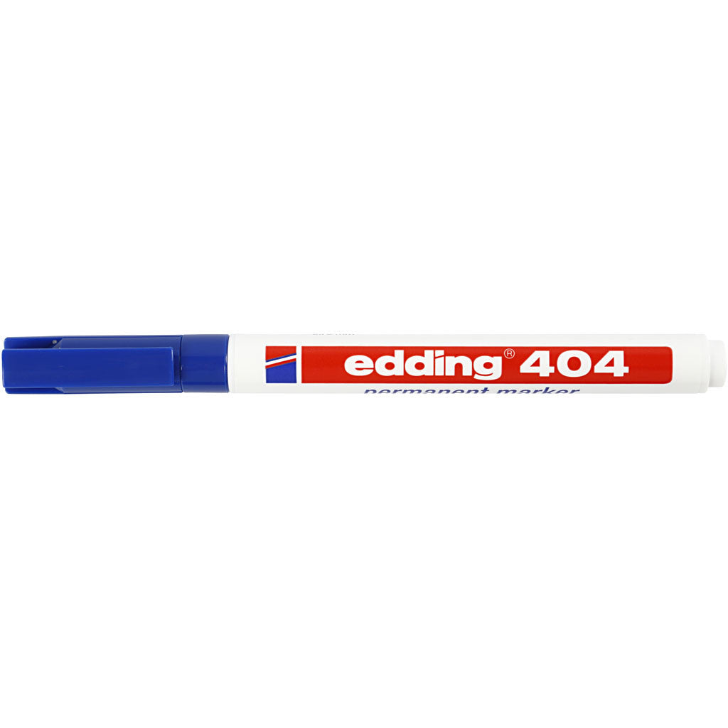 Edding 404 Marker, Strichstärke 0,75 mm, Blau, 1 Stk [HOB-25039]