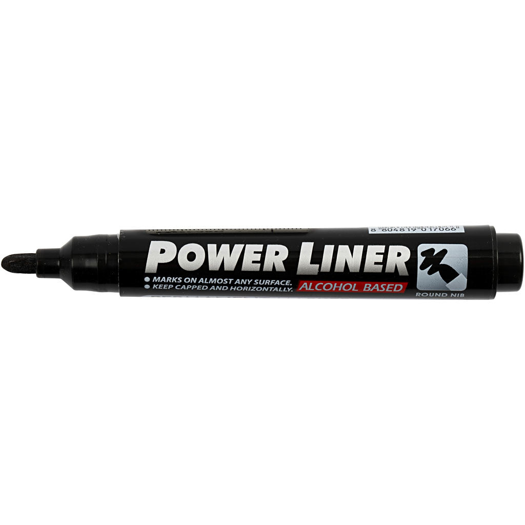 Power Liner, Strichstärke 1,5-3 mm, Schwarz, 1 Stk [HOB-250461]