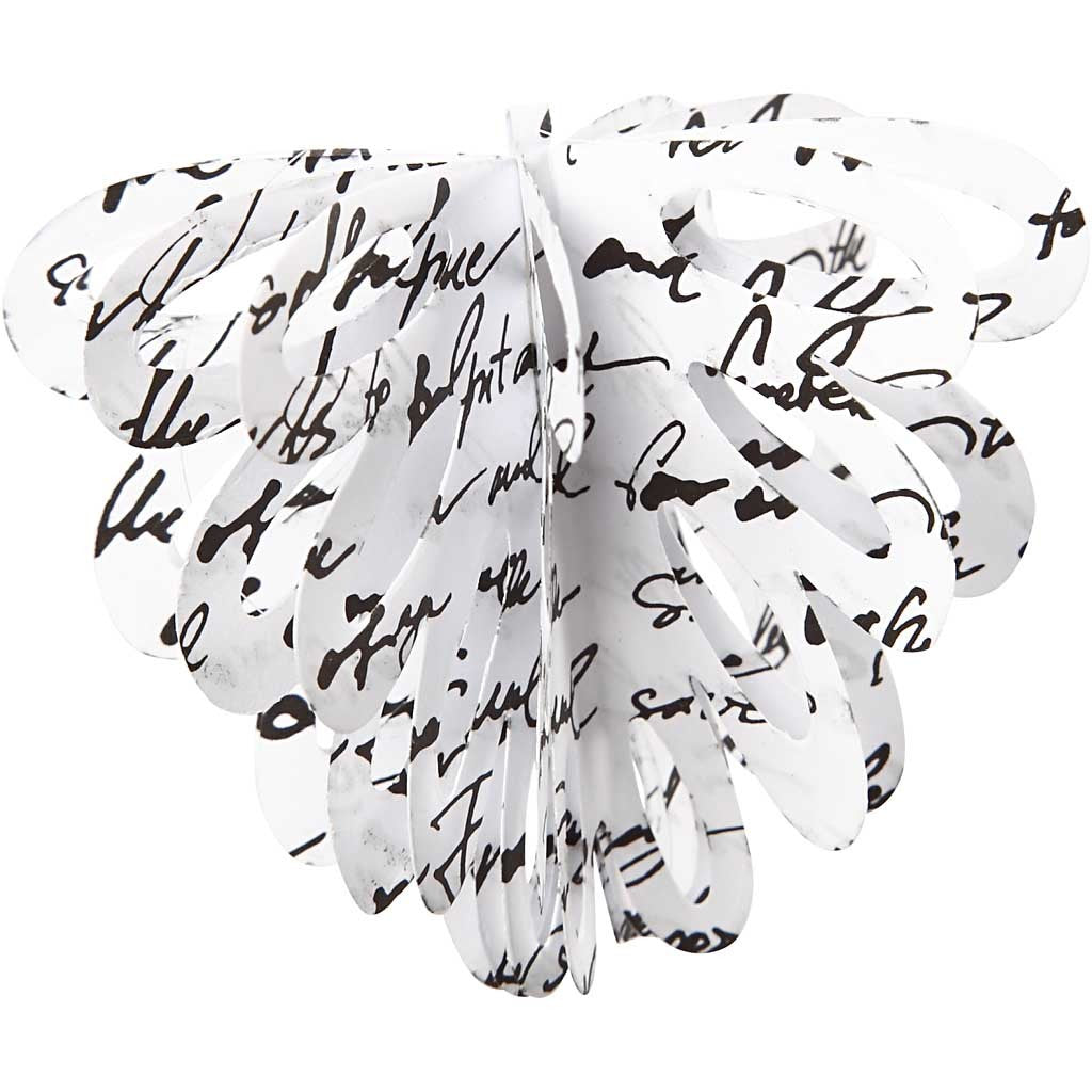 Papierzapfen, H 6,8 cm, 120 g, 6 Stk/ 1 Pck [HOB-25231]