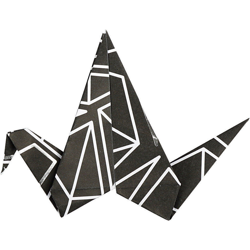 Origami-Papier, Größe 10x10 cm, 80 g, 40 Bl./ 1 Pck [HOB-25368]