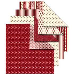 Origami-Papier, Größe 15x15 cm, 80 g, 50 Bl. sort./ 1 Pck [HOB-25521]