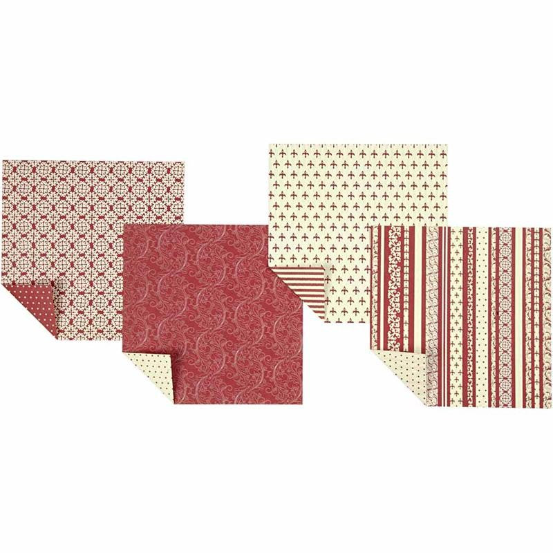 Origami-Papier, Größe 15x15 cm, 80 g, 50 Bl. sort./ 1 Pck [HOB-25521]