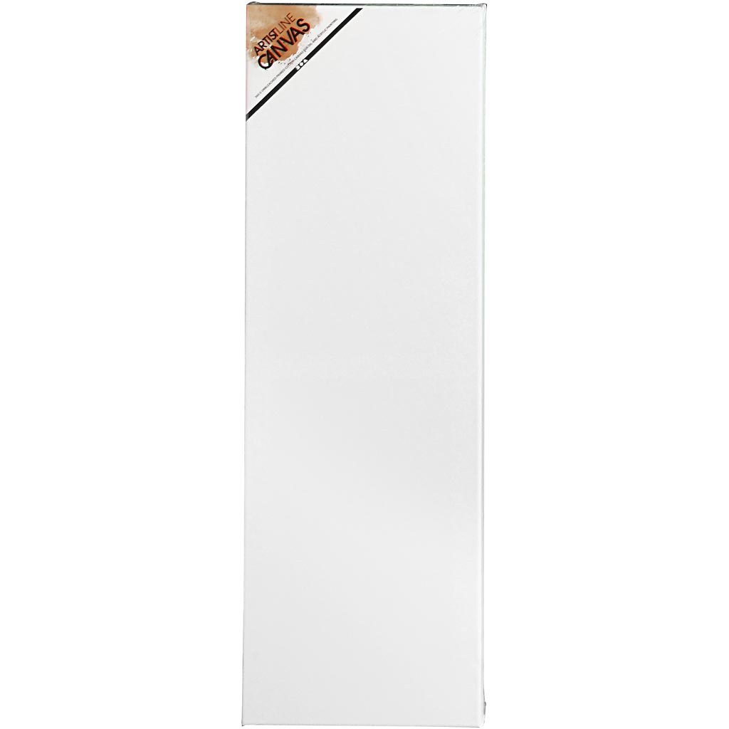 Leinwand, T 1.6 cm, Größe 30x90 cm, 360 g, Weiß, 5 Stk/ 1 Pck [HOB-25711]