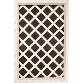 Leinwand, T 1,7 cm, Größe 40x60 cm, 360 g, Weiß, 1 Stk [HOB-25730]