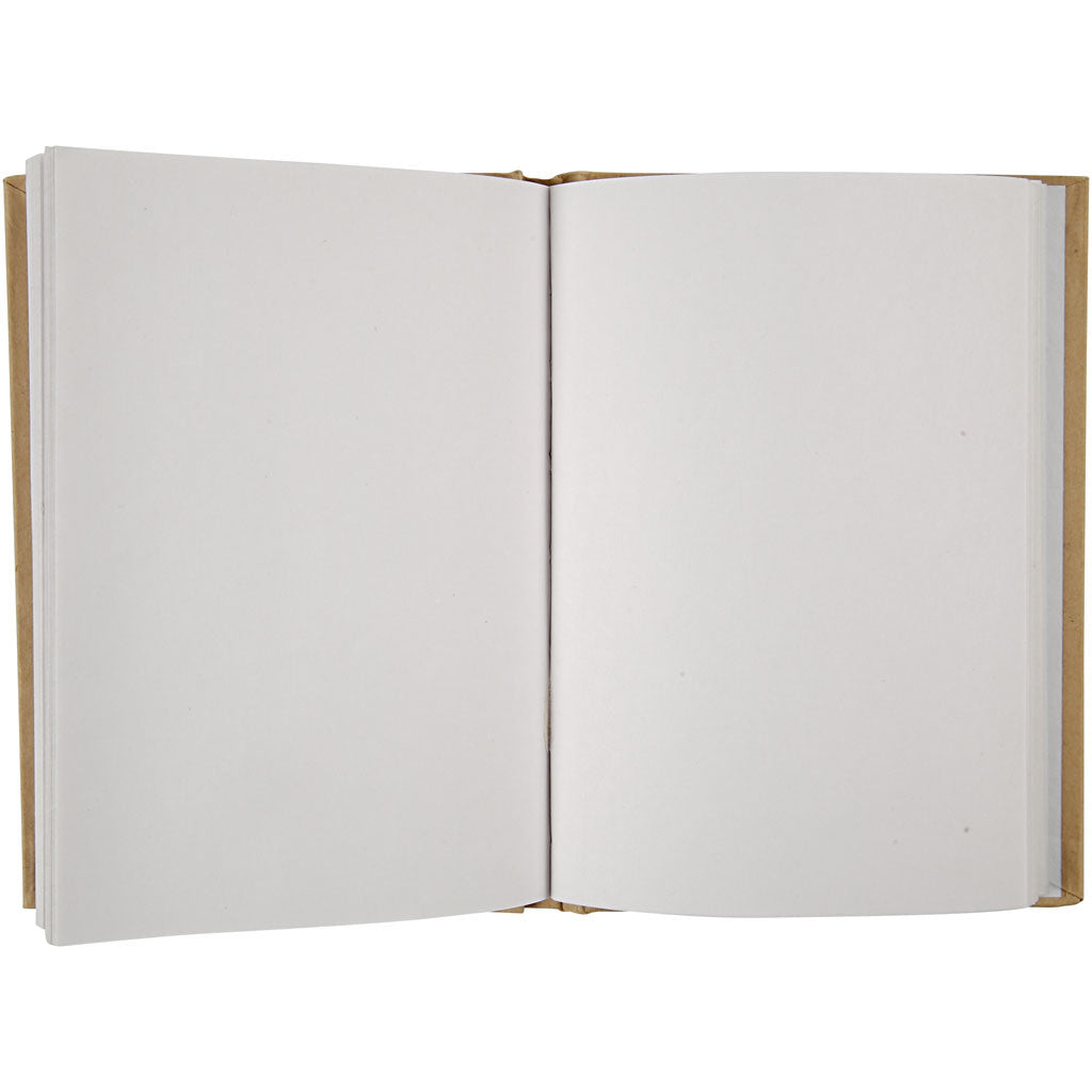 Chinabuch, A6, Dicke 8 mm, 80 g, Braun, 1 Stk [HOB-26368]