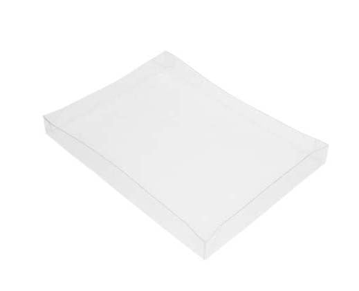 Deckel Transparent & Faltbar 12.5x1.6x17.3cm (25 Stück) [BT2]