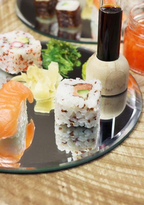 Runde Spiegelplatte Ø20cm mit Schrägkanten (1 Stück) [IFS-30200]