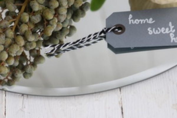 Runde Spiegelplatte Ø20cm mit Schrägkanten (1 Stück) [IFS-30200]