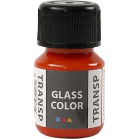 Glass Color Transparent, Orange, 30 ml/ 1 Fl. [HOB-31672]