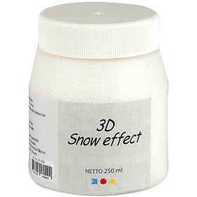 3D Strukturschnee, Weiß, 250 ml/ 1 Dose [HOB-31742]