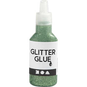 Glitzerkleber, Grün, 25 ml/ 1 Fl. [HOB-318240]