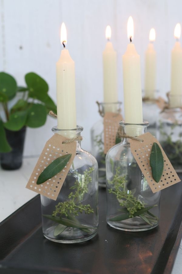 Kerzen Cremefarbig 11cm (7 Stück) [IFS-32163]