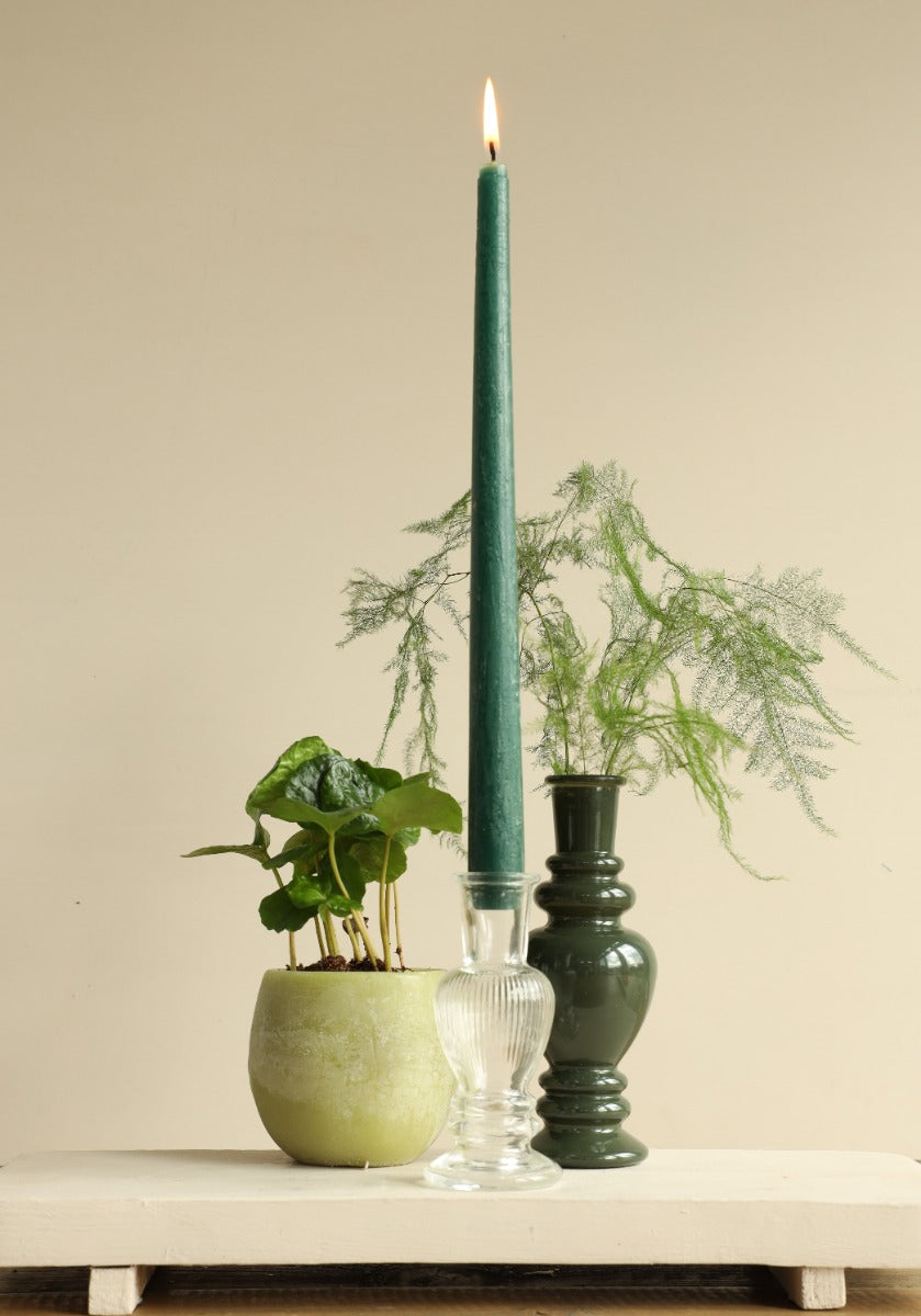 Vase Venedig Transparent H: 11,3 x Ø5 cm (12 Stück) [IFS-29880]
