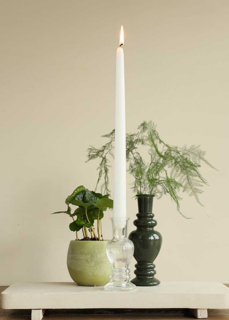 Aromaschale hellgrün jasmin Duft Ø9x8 cm (6 Stück) [IFS-36212]