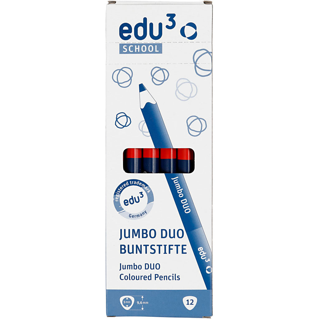 edu Bleistifte für Schreibanfänger, 12 Stk/ 1 Pck [HOB-326302]