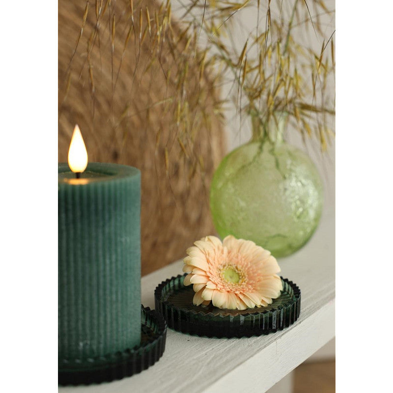 Glasschalen Kate Ø 10 cm, H. 6,5 cm, Dunkelgrün, 4er-Set (6 Stück) [IFS-34108]