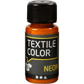 Textilfarbe, Neonorange, 50 ml/ 1 Fl. [HOB-342130]