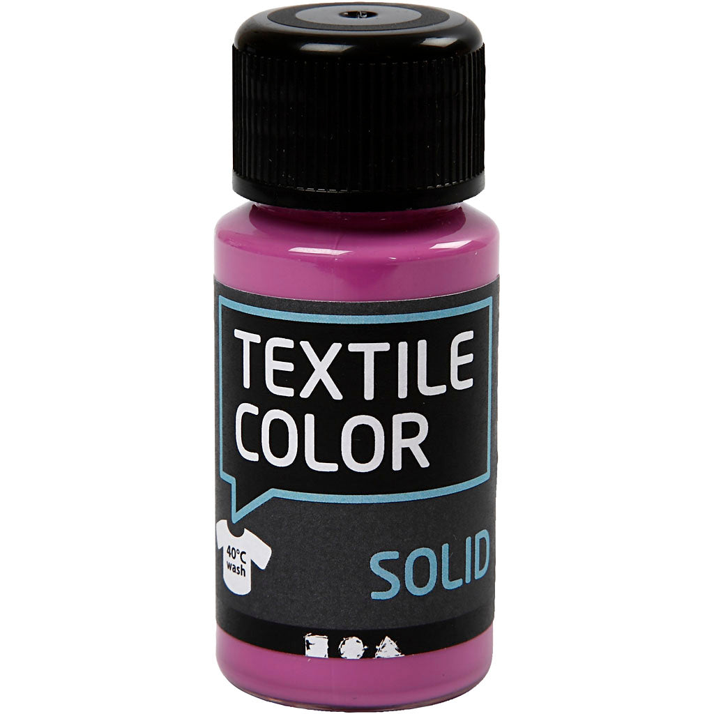 Textile Solid, opaque, fuchsia, 50 ml/ 1 bottle