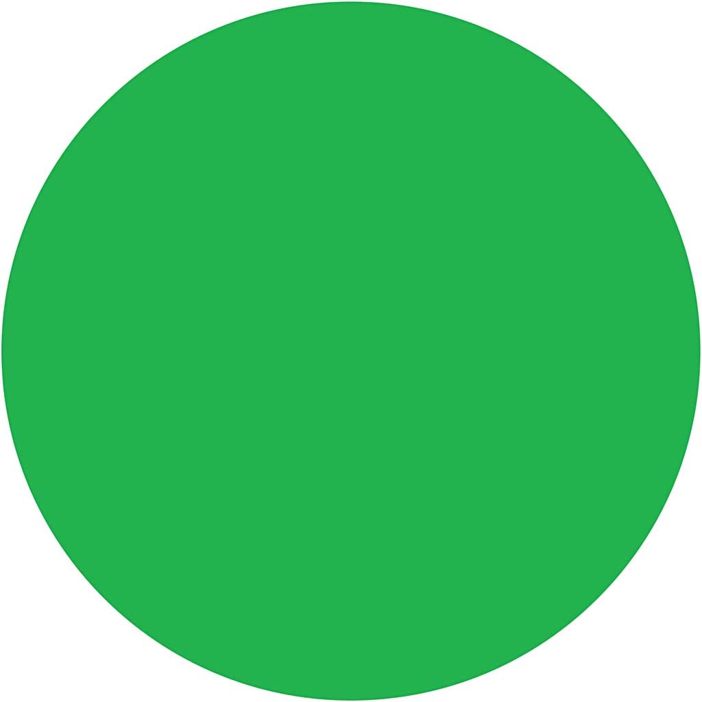 Wasserfarben, H 16 mm, D 44 mm, Dunkelgrün, 6 Stk/ 1 Pck [HOB-34487]