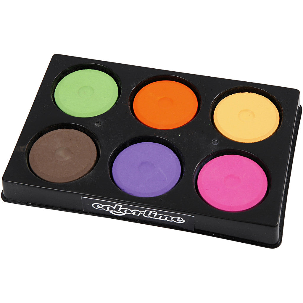 Wasserfarben, H 16 mm, D 44 mm, Zusätzliche Farben, 1 Pck [HOB-34561]