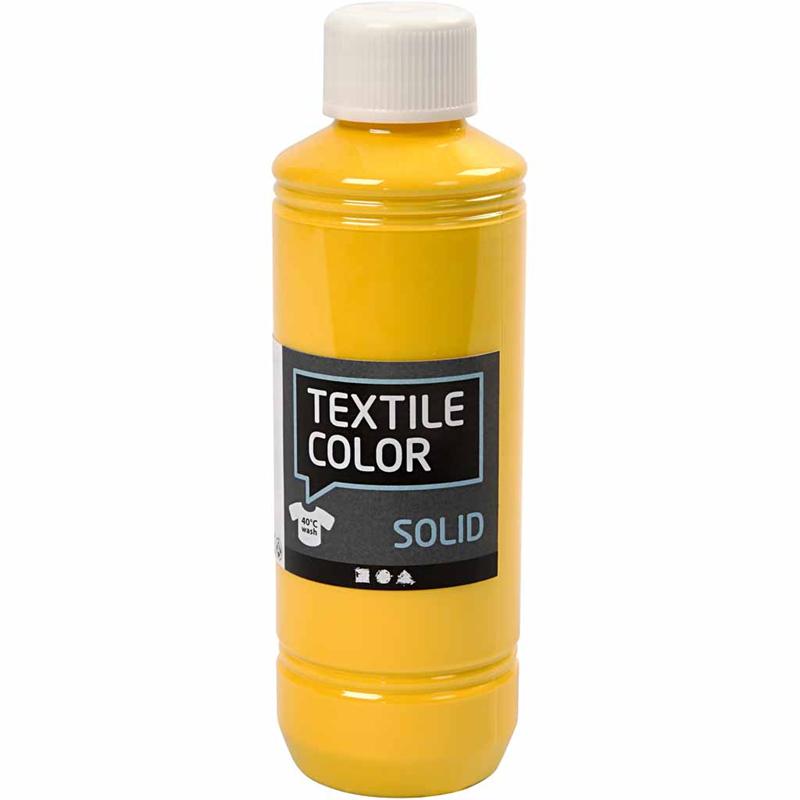 Textile Solid, opaque, yellow, 250 ml/ 1 bottle