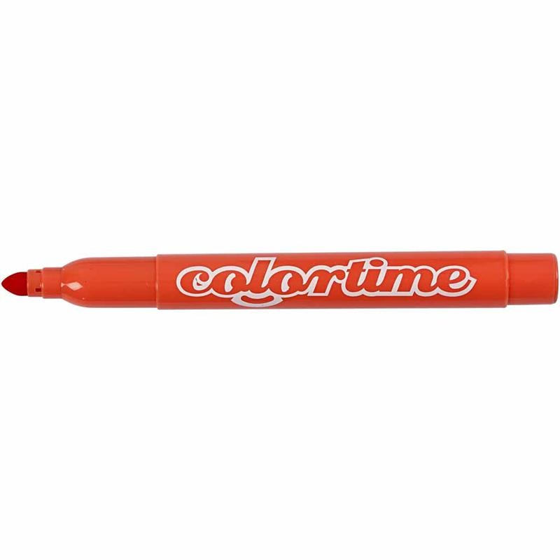 Colortime Marker, Strichstärke 5 mm, Mandarin, 12 Stk/ 1 Pck [HOB-37352]