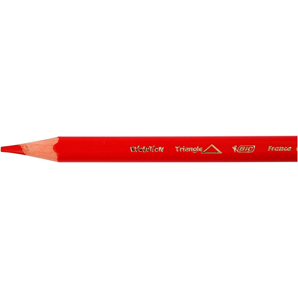 BIC Evolution Buntstifte, L 14 cm, Mine 5 mm, Sortierte Farben, 12 Stk/ 1 Pck [HOB-37597]