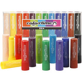 Soft Color Stick, L 8 cm, Sortierte Farben, 12 Stk/ 1 Pck [HOB-38135]
