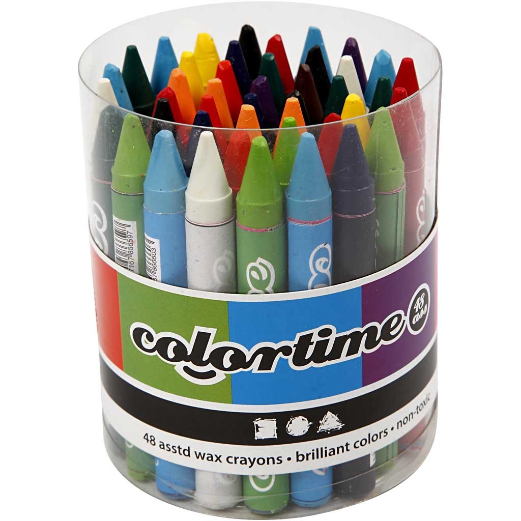 Colortime Farbkreide, 5x48 sort./ 1 Set [HOB-38145]