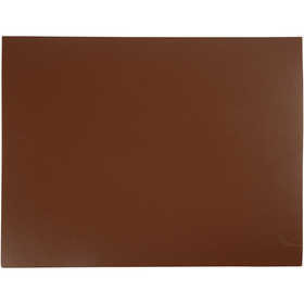 Linoleumplatte, Größe 30x39 cm, Dicke 2,5 mm, Braun, 1 Stk [HOB-382420]
