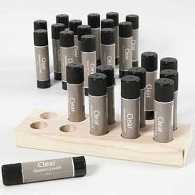 Transparenter Klebestift, 21 g, 24 Stk/ 1 Pck [HOB-39017]