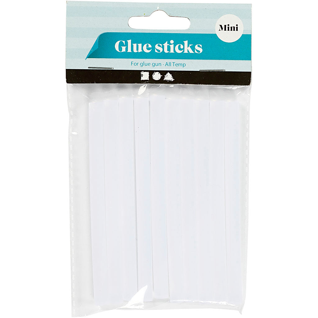 Klebesticks Mini, L 10 cm, D 7 mm, 10 Stk/ 1 Pck [HOB-391335]