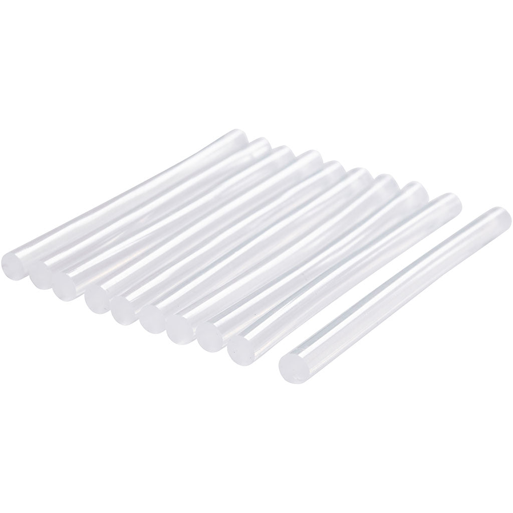 Klebesticks Mini, L 10 cm, D 7 mm, 10 Stk/ 1 Pck [HOB-391335]