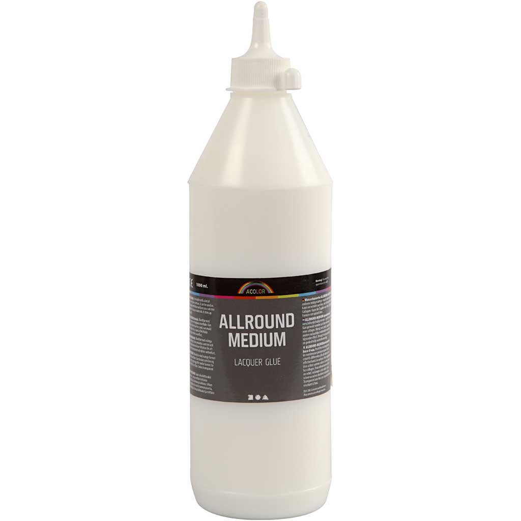 Allround Medium Klebelack, 1000 ml/ 1 Fl. [HOB-39212]