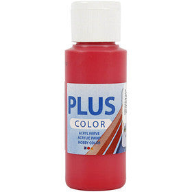 Plus Color Bastelfarbe, Purpurrot, 60 ml/ 1 Fl. [HOB-39628]