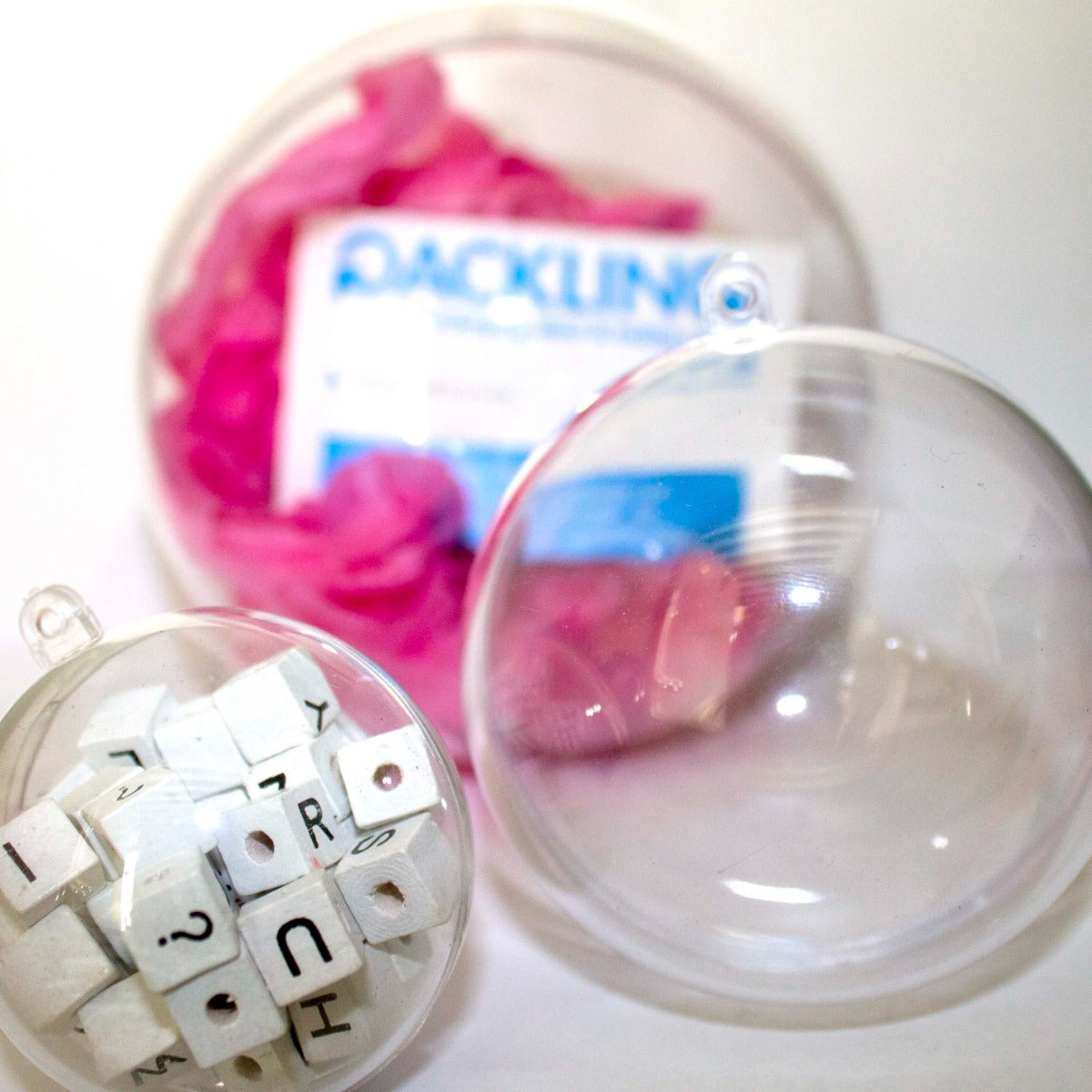 Acrylkugeln Transparent Ø12cm (25 Stück) [PEP-1002120]