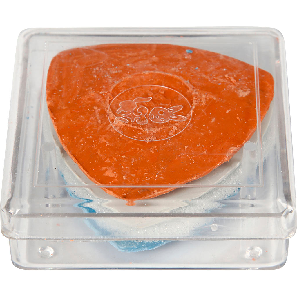 Schneiderkreide, D 5,5 cm, Blau, Rot, Weiß, 3 Stk/ 1 Pck [HOB-41066]