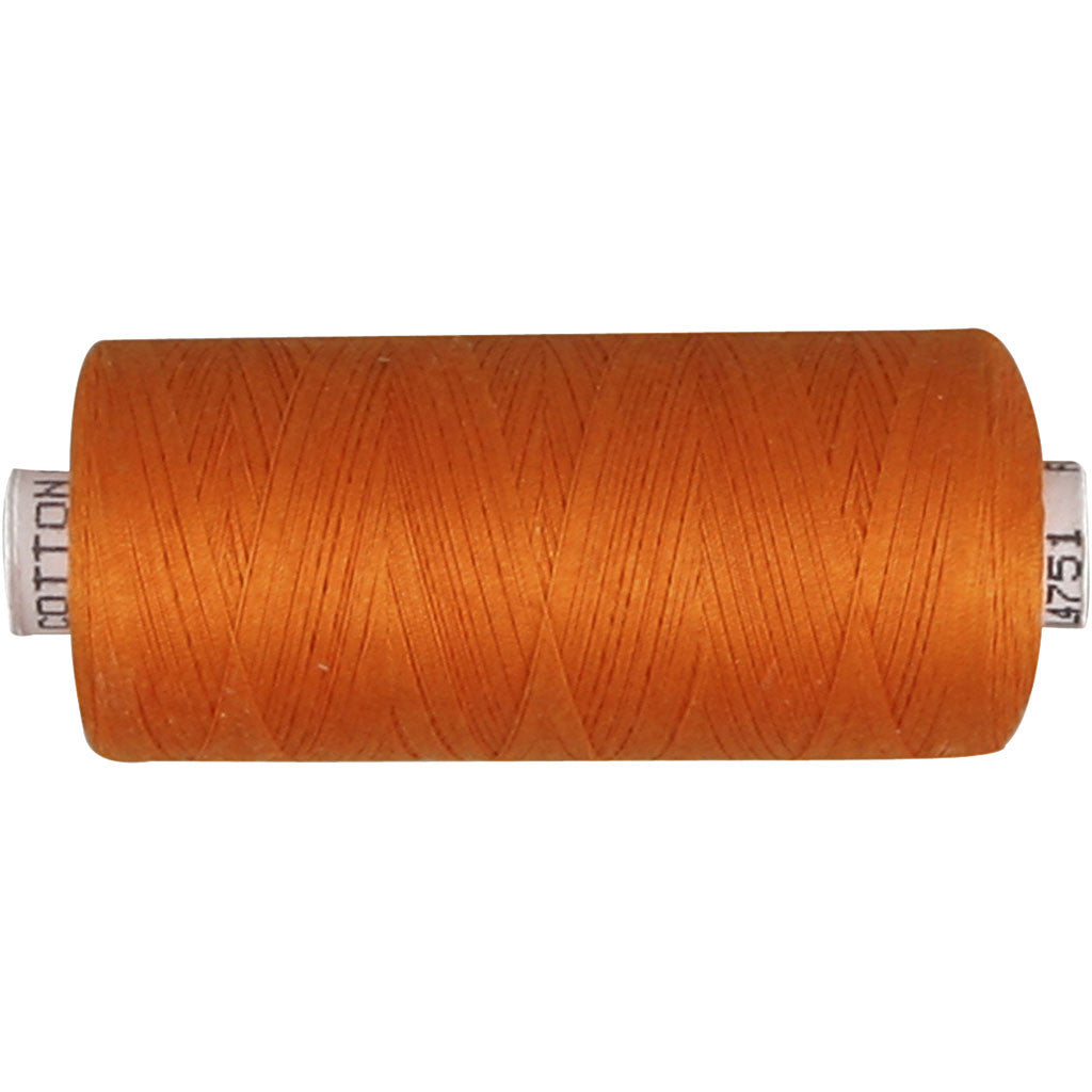 Nähgarn, Orange, 1000 m/ 1 Rolle [HOB-41284]