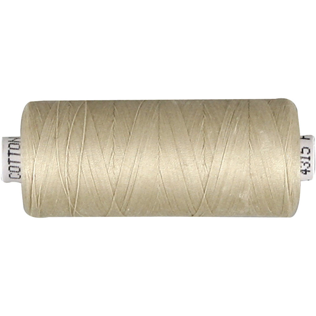 Nähgarn, Beige, 1000 m/ 1 Rolle [HOB-41298]