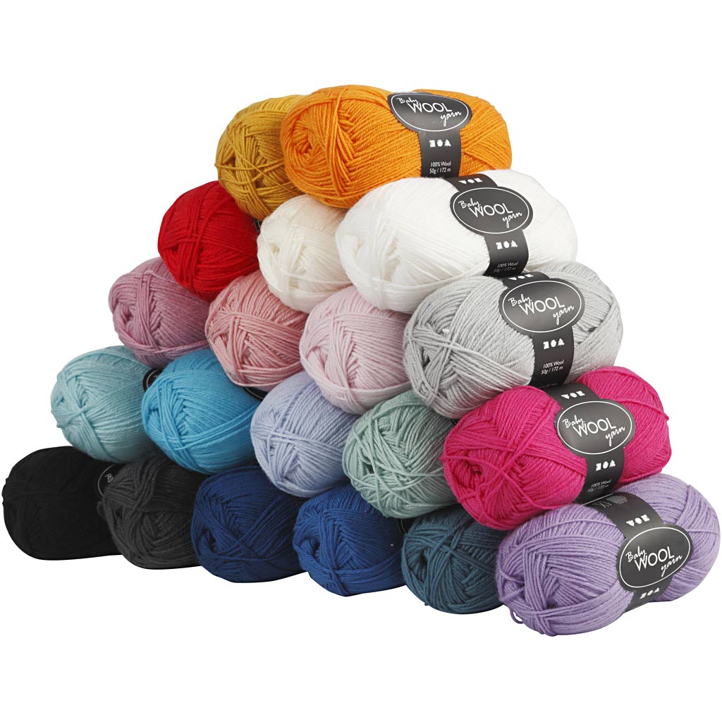 Babywolle, 20x50 g/ 1 Pck [HOB-41309]