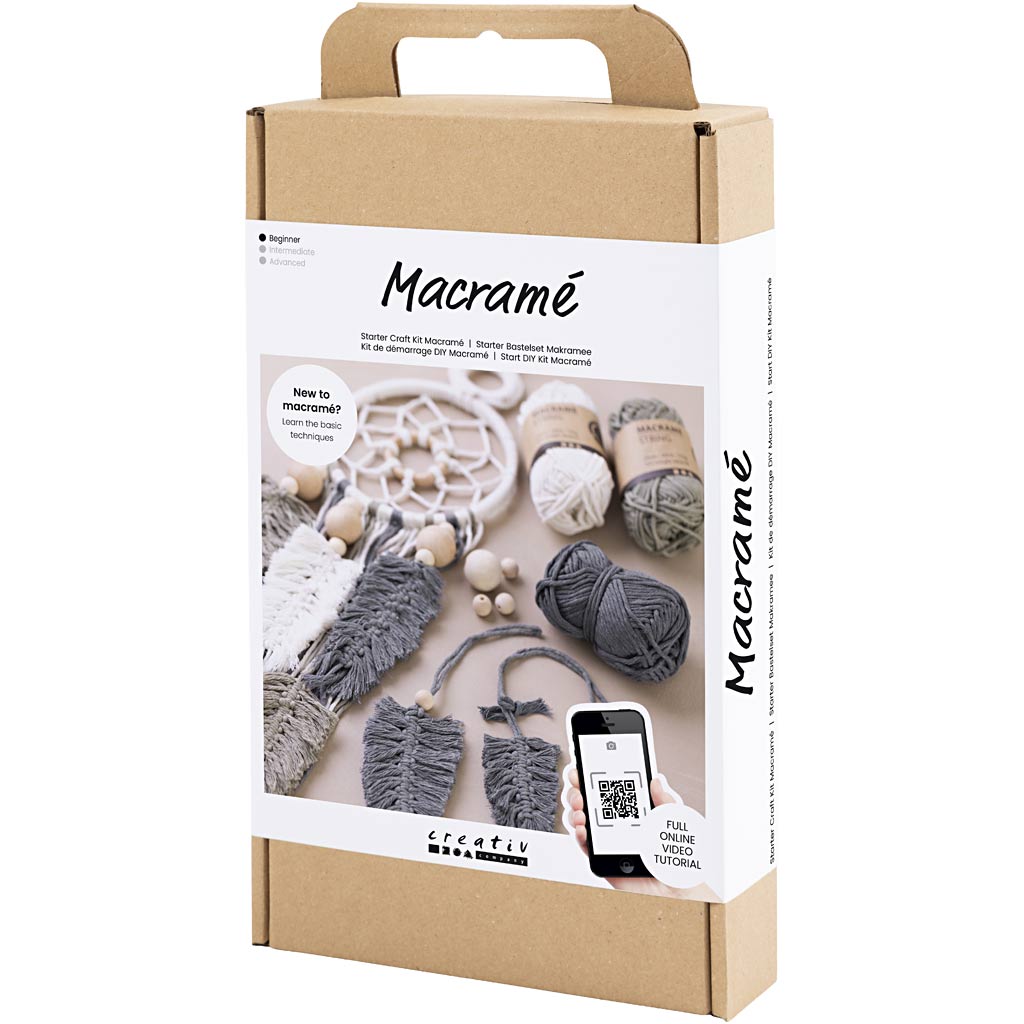 Starter Kreativ Set Macramé, 1 Pck [HOB-41477]