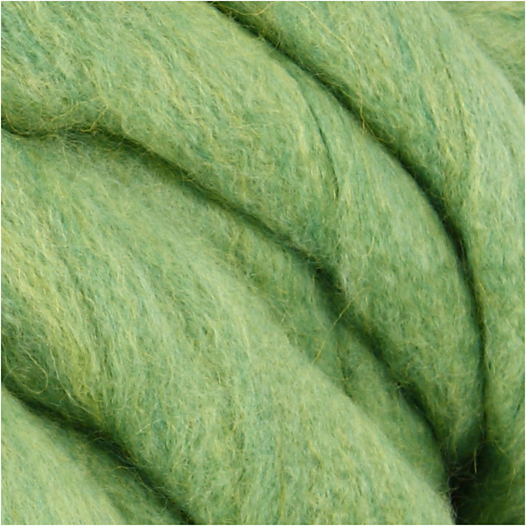 XL-Chunky-Garn aus Polyacryl/Wolle, L 15 M, Größe mega, Lindgrün, 300 g/ 1 Knäuel [HOB-42166]