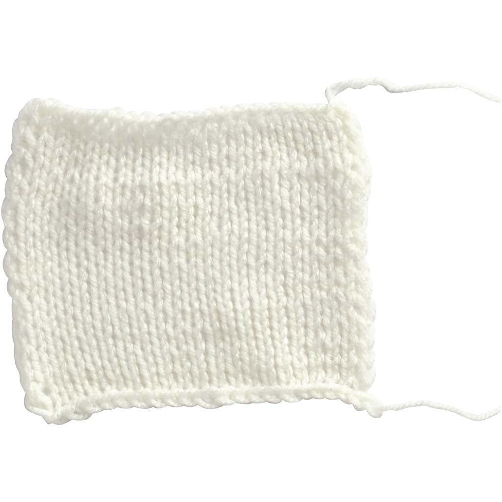 Fantasia Polyacryl Garn, L 80 M, Weiß, 50 g/ 1 Knäuel [HOB-421710]