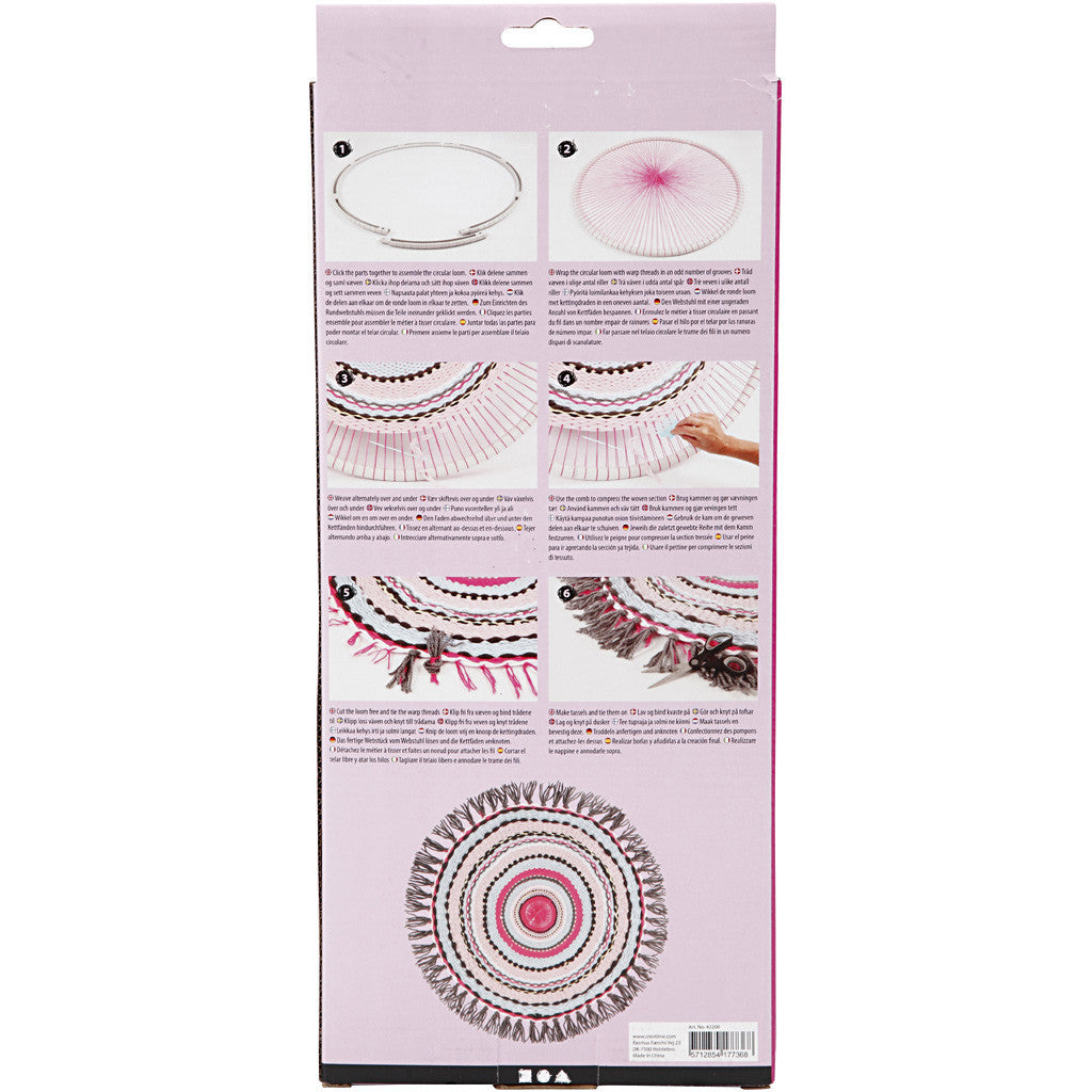 Runder Webrahmen, D 88 cm, 1 Stk [HOB-42200]