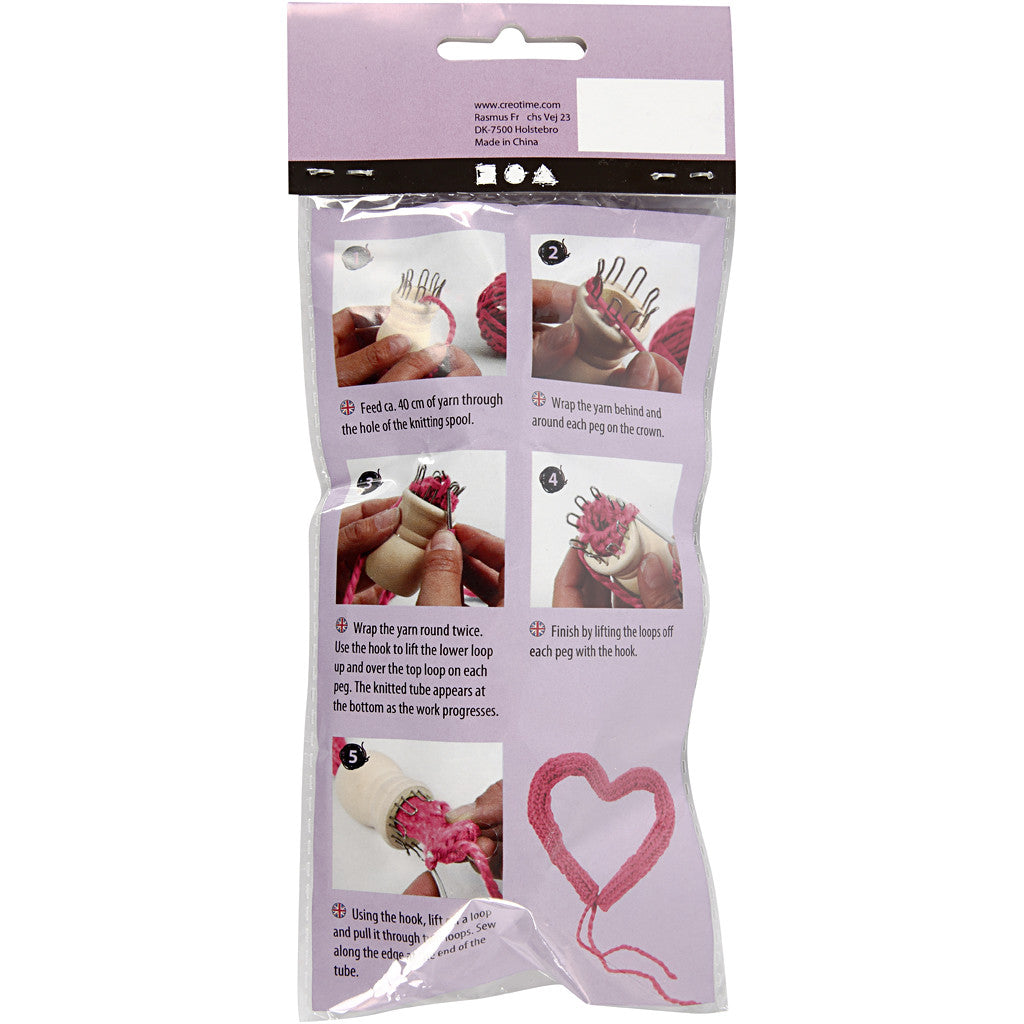 Strickliesel, H 10,5 cm, D 23 mm, 1 Stk [HOB-42220]