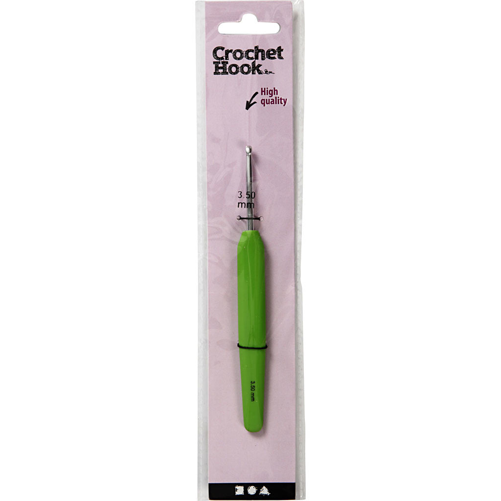 Häkelnadeln, Nr. 3,5, L 13,3 cm, Größe 3,5 mm, Helllila, 1 Stk [HOB-42383]