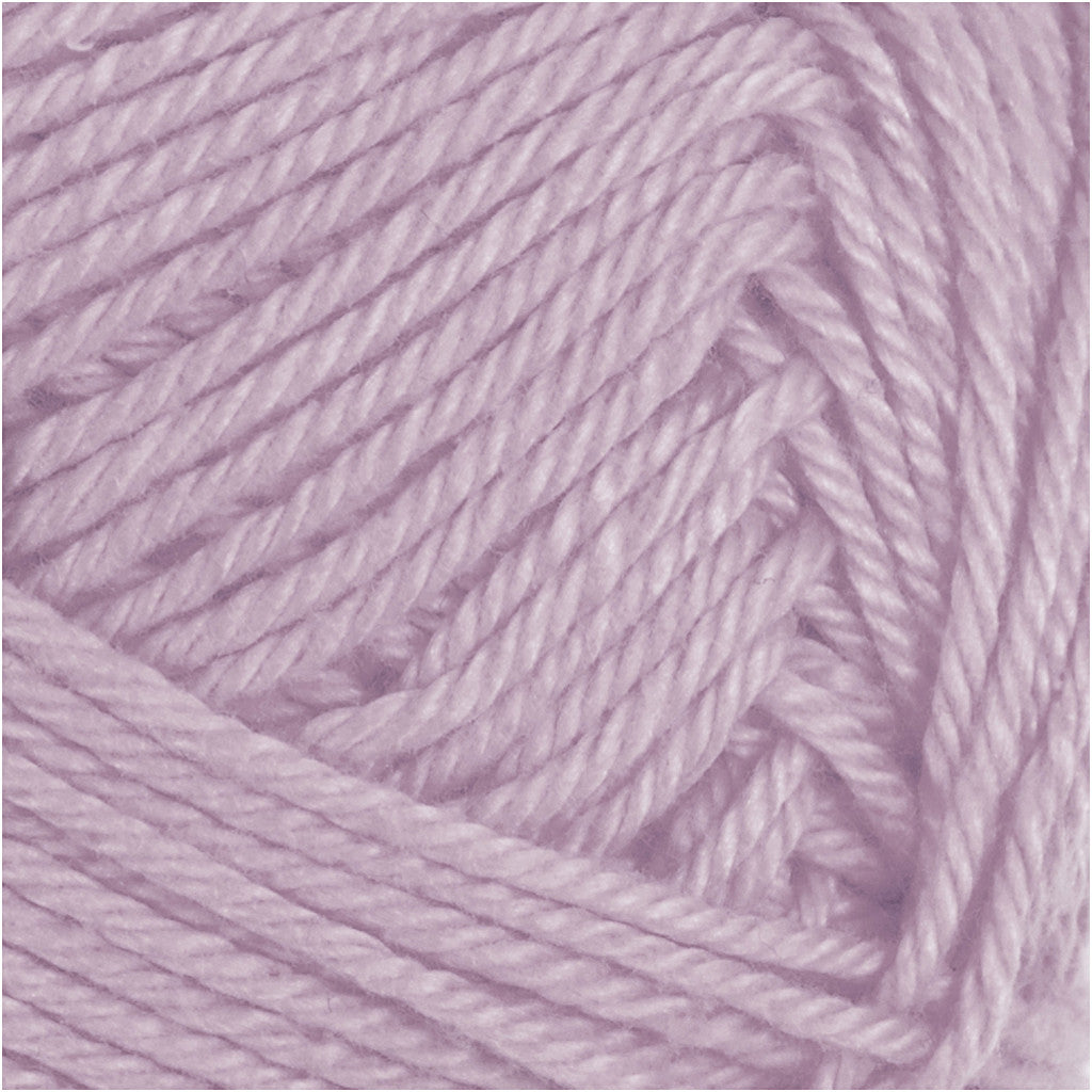Baumwollgarn, Nr. 8/4, L 170 M, Nadel 3-3,5, Lavendel, 50 g/ 1 Knäuel [HOB-431170]