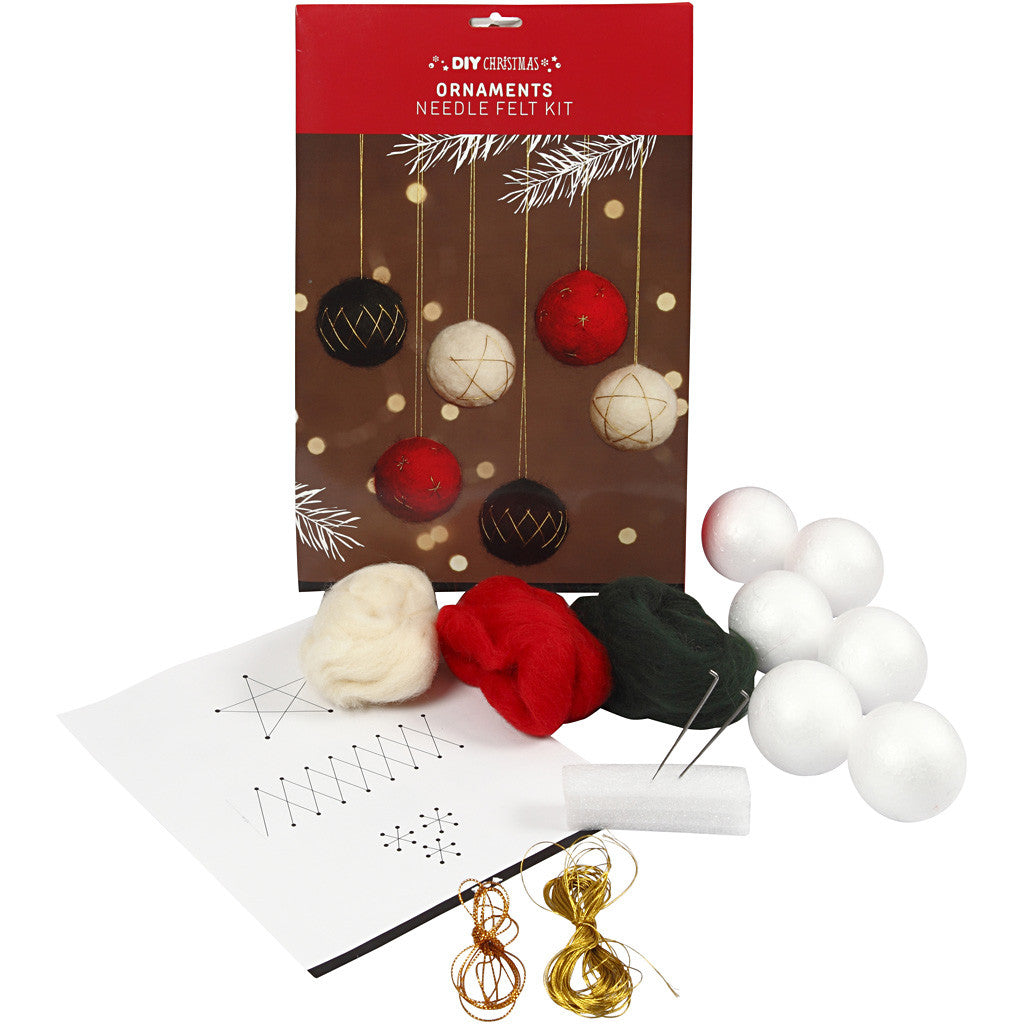 Weihnachtsbaumkugeln, D 6 cm, 6 Stk/ 1 Pck [HOB-441824]