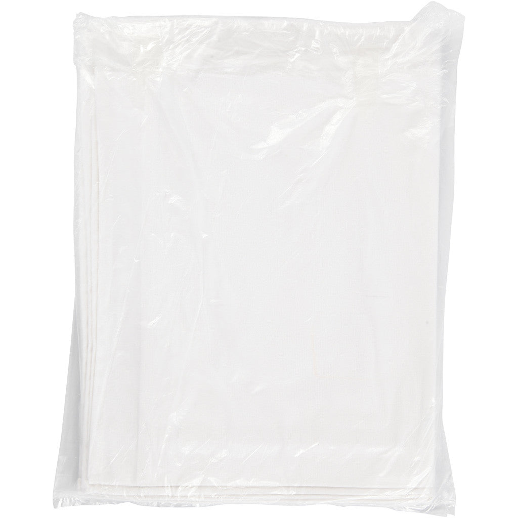Geschirrtücher, weiß, Größe 50x70 cm, 180 g, Weiß, 5 Stk/ 1 Pck [HOB-443341]